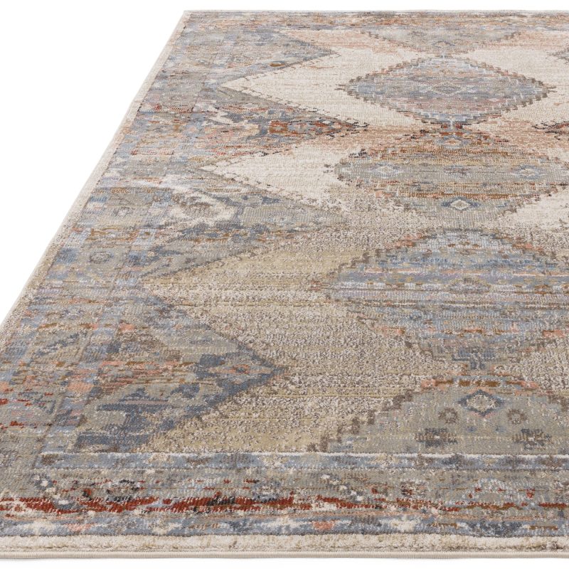 Covor traditional persan model geometric Zola Lisar 29 mm 195x290 cm ZOLA1952900002 - imagine 4