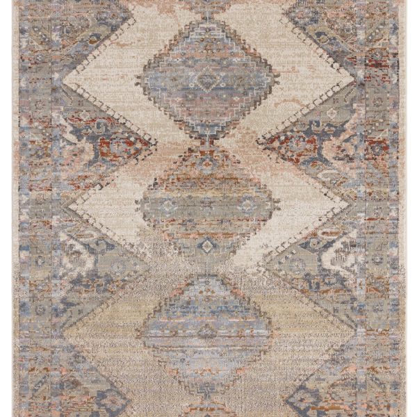 Covor traditional persan model geometric Zola Lisar 20 mm 155x230 cm ZOLA1552300002