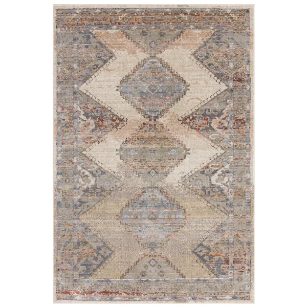 Covor traditional persan model geometric Zola Lisar 29 mm 195x290 cm ZOLA1952900002