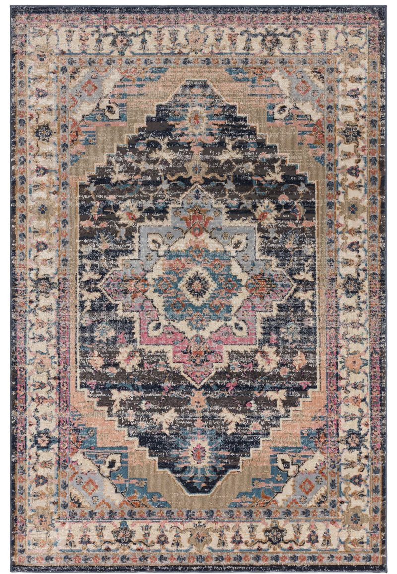 Covor traditional persan model geometric Zola Razan 23 mm 155x230 cm ZOLA1552300005 - imagine 2