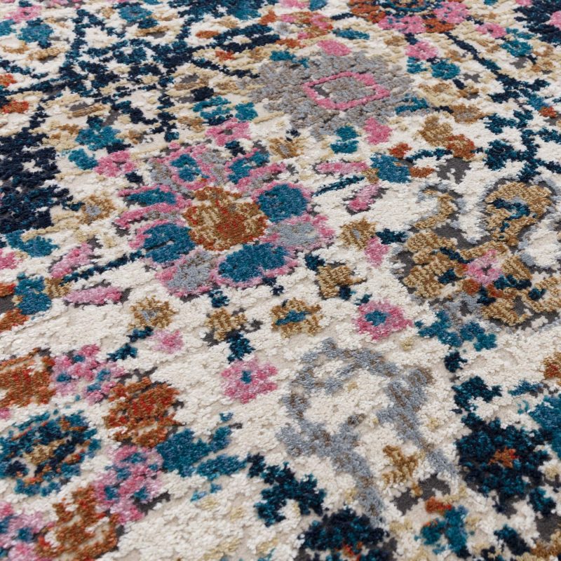 Covor traditional persan model geometric Zola Sarab 25 mm 155x230 cm ZOLA1552300007 - imagine 5