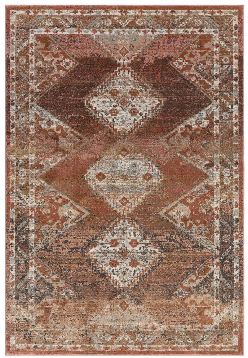 Covor traditional persan model geometric Zola Tark 26 mm 155x230 cm ZOLA1552300008 - imagine 2