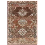 Covor living traditional persan model geometric Zola Tark 35 mm 195×290 cm