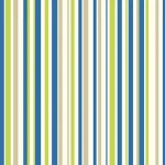 Tapet Arthouse Earn Your Stripes Blue/Green Kids color Blue 1005 mm x 53 cm