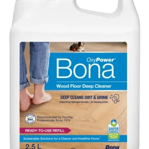 Bona OxyPower rezervă parchet, detergent lemn, curățare profundă, 2,5 L WM857015001