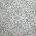 Tavan polistiren iluzie optica, alb argintiu, Trans 2S, 50x50 cm, 30 mp/pachet