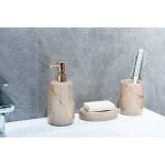 Dispenser săpun lichid, aspect marmura, Diosa, AWD02191745, AWD Interiors