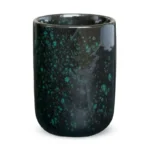 Pahar baie, ceramică negru verde, Beso, AWD02191925, AWD Interiors 300 ml