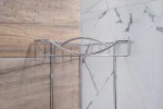 Raft metalic baie dublu, cromat, AWD02080049, AWD Interiors, 22cm