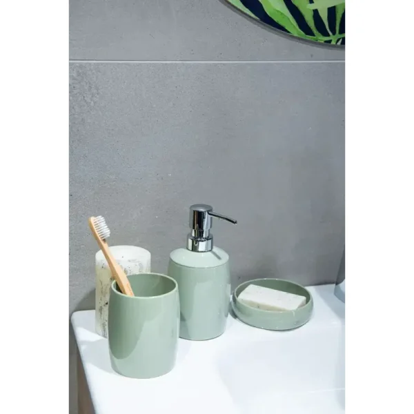 Săpunieră verde mint, ABS, Weria, AWD02191727, AWD Interiors