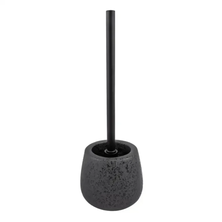 Perie WC ceramică Hades, mată antracit, AWD02191805, AWD Interiors