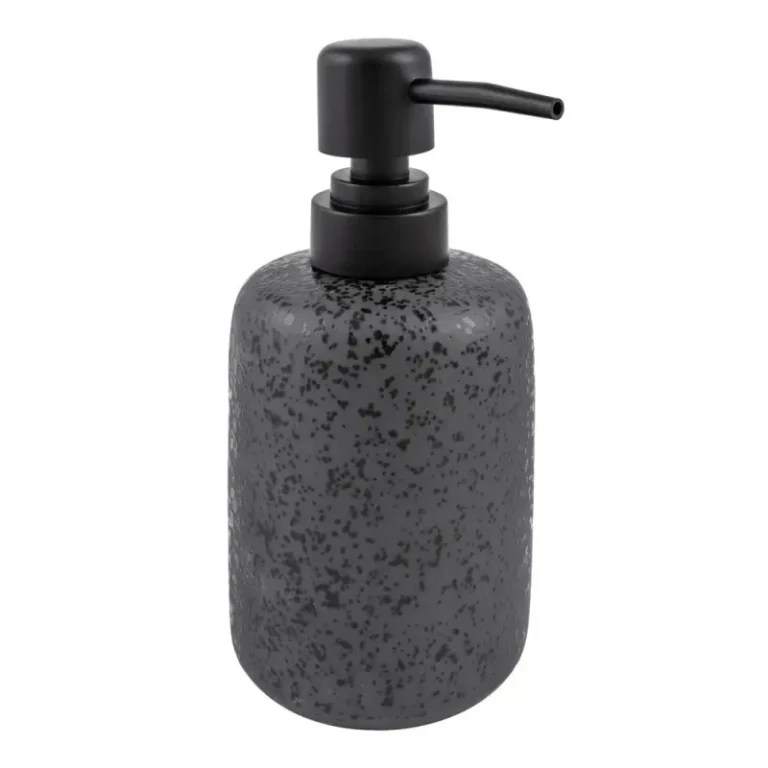 Dozator săpun, ceramică gri antracit mat, Hades, AWD02191802, AWD Interiors