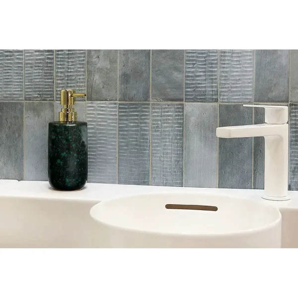 Dozator săpun, ceramică, Beso, AWD02191924, AWD Interiors, 350 ml