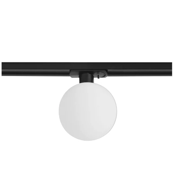 Reflector șină 1F negru 1xG9