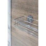 Raft metalic baie, cromat, AWD02081129, AWD Interiors, 25,5 cm