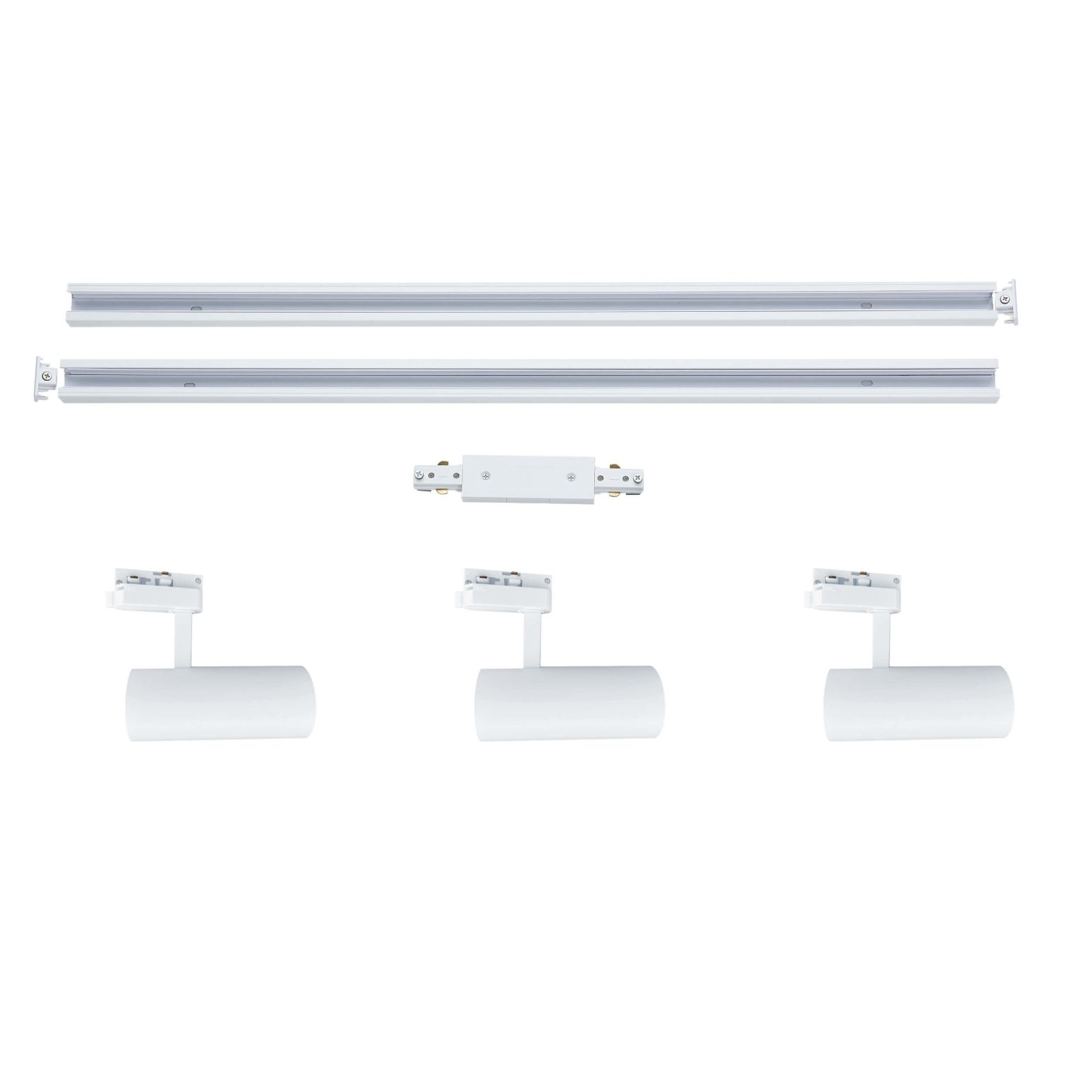 Set iluminat șină 1F alb 3xGU10, sistem complet, Ice Light Prestige