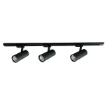 Set iluminat șină 1F negru, iluminat interior, 3xGU10, Ice, Light Prestige