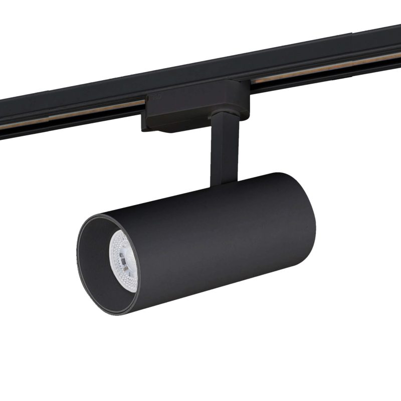 Set iluminat șină 1F negru, iluminat interior, 3xGU10, Ice, Light Prestige
