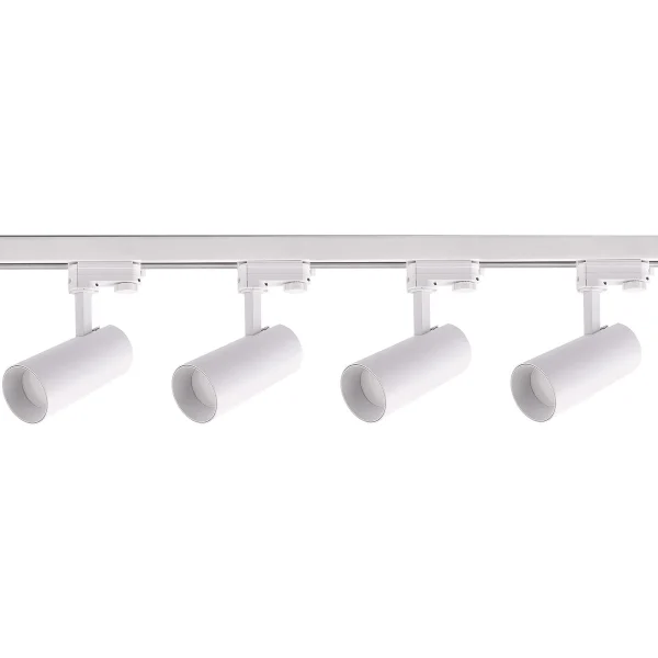 Set iluminat șină 3F alb 4xGU10