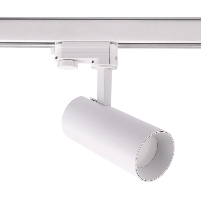 Set iluminat șină 3F alb, 4xGU10, complet cu spoturi, Ice Light Prestige