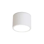 Plafonieră aplicată albă GX53, formă cilindrică, Kendal Light Prestige