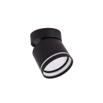 Plafonieră aplicată neagră GX53, design modern, Kendal Light Prestige