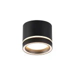 Plafonieră aplicată neagră GX53, tavan modern, Kendal Light Prestige