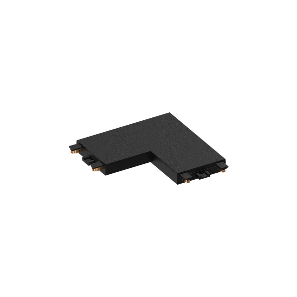 Conector aplicat tip L negru