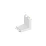 Conector L tavan-perete alb, montaj Magnetic Slim Light Prestige