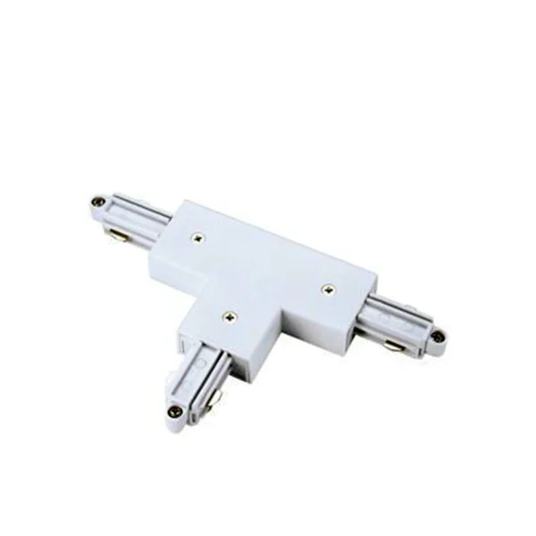 Conector T 1F alb