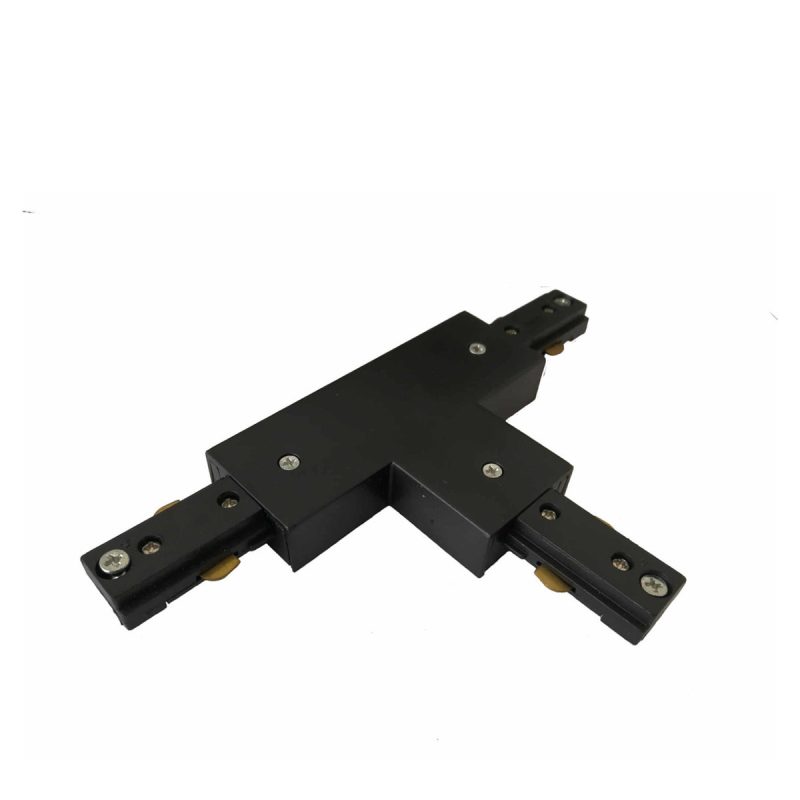 Conector T 1F negru