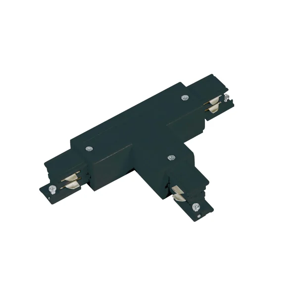 Conector T 3F negru Light Prestige