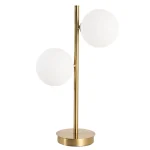 Lampă de masă aurie 2xG9, iluminat decorativ, Dorado Light Prestige