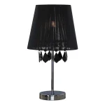 Lampă de masă Mona neagră 1xE14 Light Prestige
