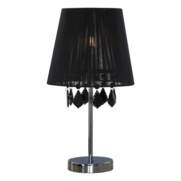 Lampă de masă Mona neagră 1xE14 Light Prestige