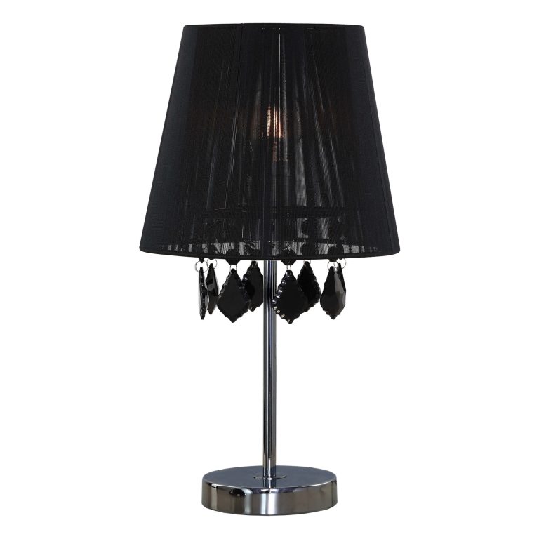 Lampă de masă Mona neagră 1xE14 Light Prestige
