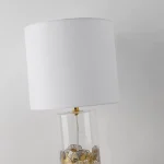 Lampă de masă albă 1xE27, stil modern, Sunflower Light Prestige