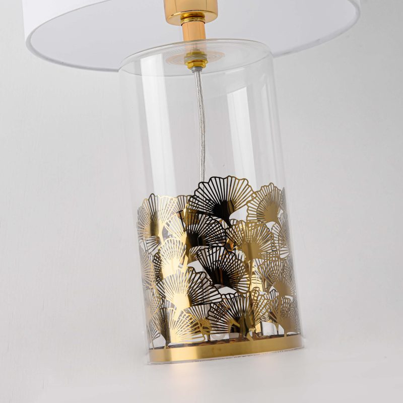 Lampă de masă albă 1xE27, stil modern, Sunflower Light Prestige - imagine 7