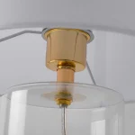 Lampă de masă albă 1xE27, stil modern, Sunflower Light Prestige