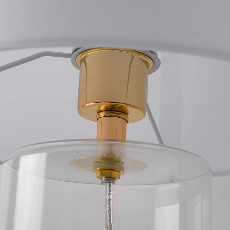 Lampă de masă albă 1xE27, stil modern, Sunflower Light Prestige - imagine 8