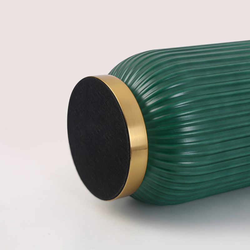 Lampă de masă verde 1xE27, design retro, Tamiza Light Prestige - imagine 10
