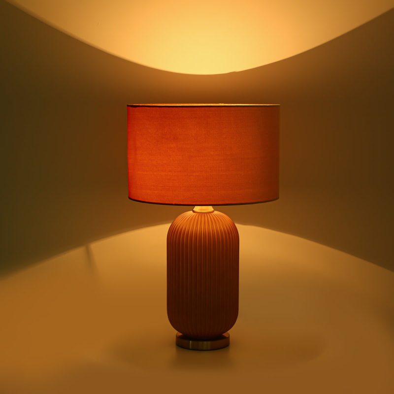 Lampă de masă aurie 1xE27, design retro, Tamiza Light Prestige