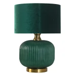 Lampă de masă verde 1xE27, iluminat birou, Tamiza Light Prestige