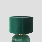 Lampă de masă verde 1xE27, iluminat birou, Tamiza Light Prestige