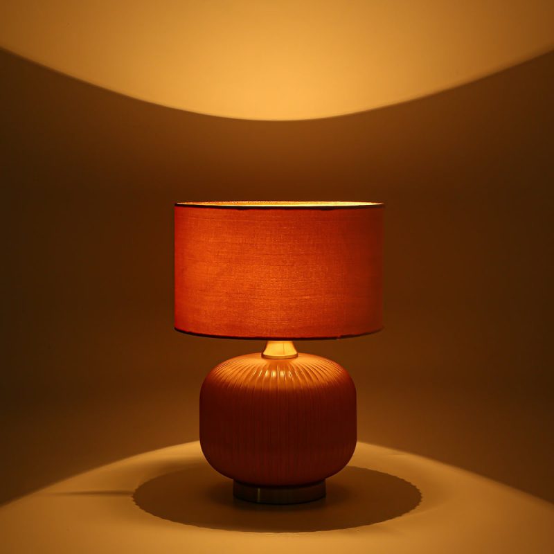 Lampă de masă aurie 1xE27, iluminat birou, Tamiza Light Prestige