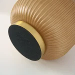 Lampă de masă aurie 1xE27, iluminat birou, Tamiza Light Prestige
