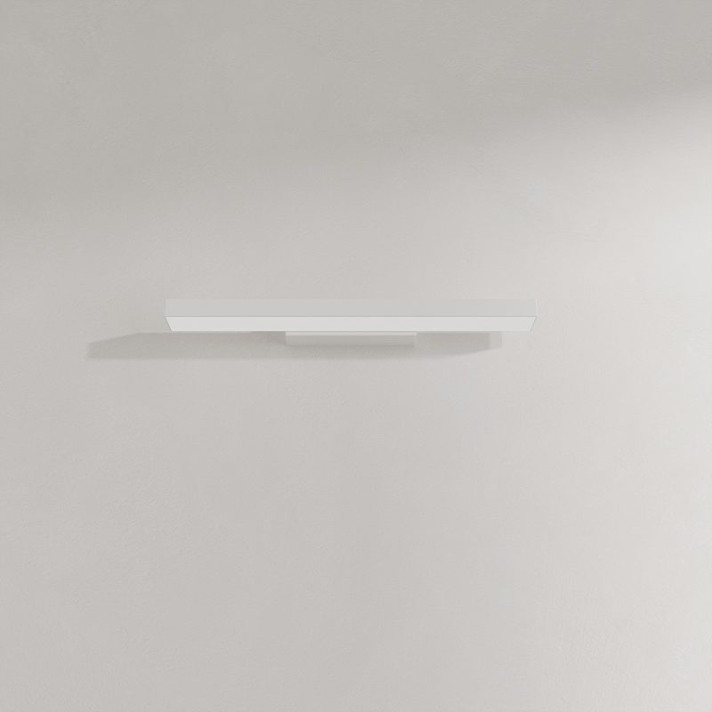 Aplica albă 42 cm IP44 LED CCT, design slim, Aqua Light Prestige - imagine 5