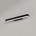 Aplica neagră 42 cm IP44 LED CCT, design slim, Aqua Light Prestige