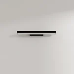 Aplica neagră 42 cm IP44 LED CCT, design slim, Aqua Light Prestige