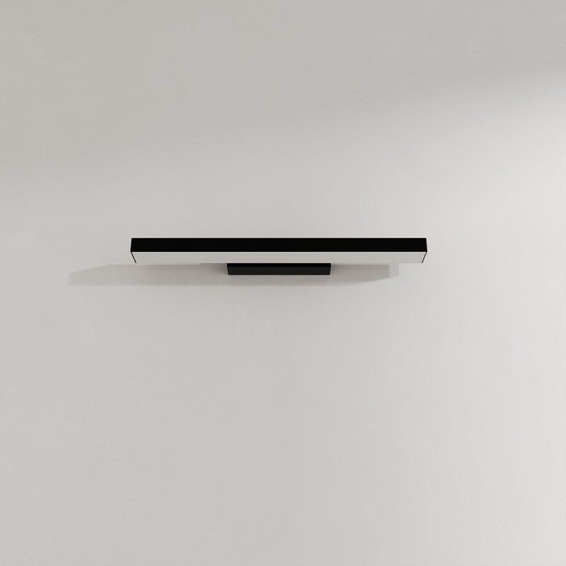 Aplica neagră 42 cm IP44 LED CCT, design slim, Aqua Light Prestige - imagine 5
